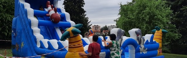 Gyermeknapi piknik a Zalaegerszegi Gyermekotthonban 2022 júniusban